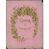 Cahier de composition.