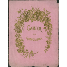 Cahier de composition.