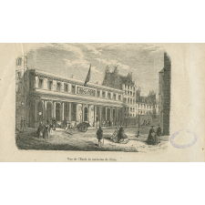 Vue de l'Ecole de Médecine de Paris.