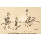 Quatre jours de permission !...et pour quoi faire ? - Pour les passer auprès de ma femme, mon capitaine.