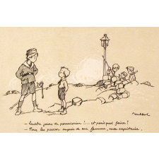 Quatre jours de permission !...et pour quoi faire ? - Pour les passer auprès de ma femme, mon capitaine.