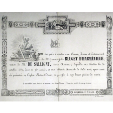 Avis d'inhumation.