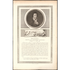 Brissot. Député à la Convention Nationale - Décapité le 31 octobre 1793.