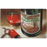 Buvard publicitaire. Côtes du Rhône - Réserve des Abbayes.