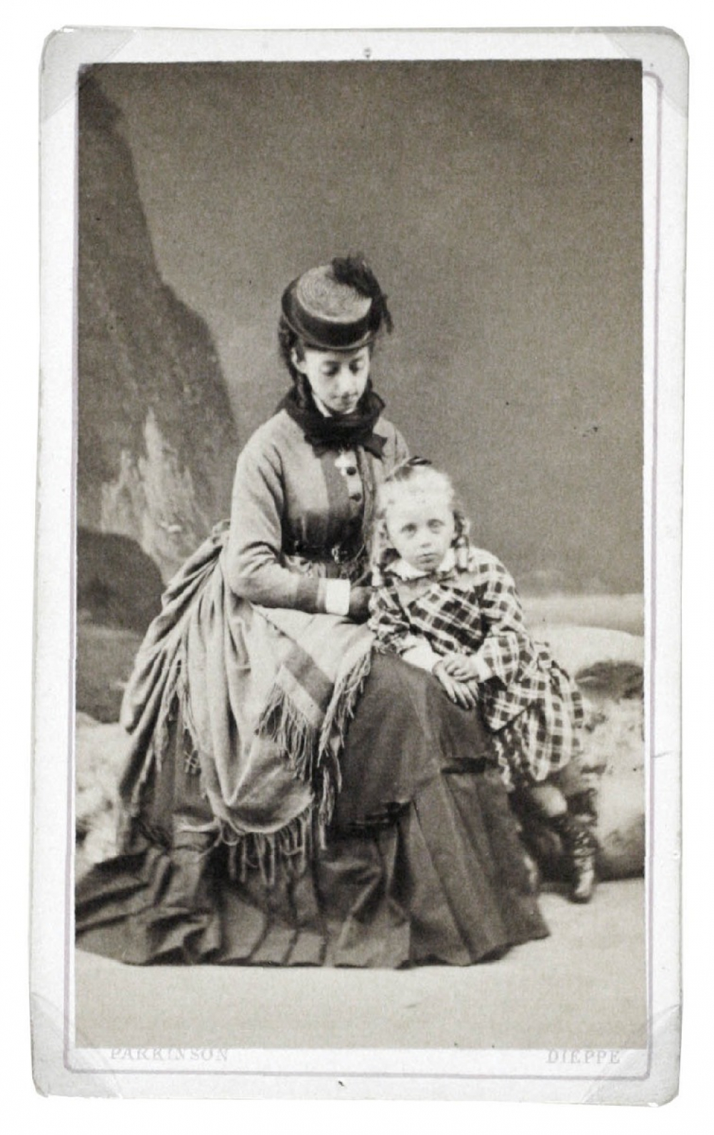 Mère et petite fille. 