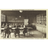 Pupilles de l'Ecole Publique du Gard - Ecole de Plein Air - Colonie de Vacances - La Marine par Monoblet (Gard) - 214 - La classe à l'intérieur.