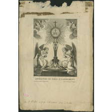 Adoration du très St Sacrement.