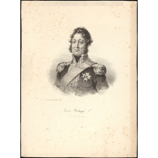 Louis Philippe Ier, roi des Français.