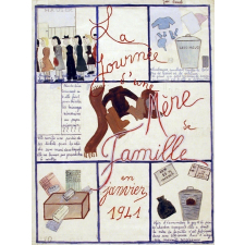 La Journée d'une mère de famille en Janvier 1941.