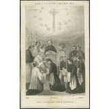 Image religieuse. Dominus pars hereditatis meae.