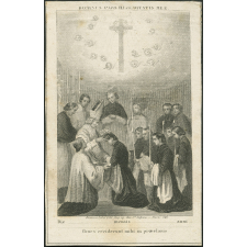 Image religieuse. Dominus pars hereditatis meae.
