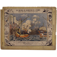 Siège de Tyr (332 av. J.-C.) - Les moyens de locomotion de l'homme. Bateaux de guerre N°2. 