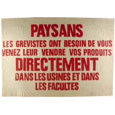 Paysans les grévistes ont besoin de vous.