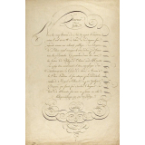 Modèle d'écriture. 