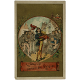 Images à collectionner. Fables de La Fontaine. 