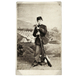 Garçon en soldat. 