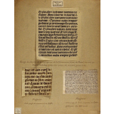 Exemples d'écriture manuscrite et d'écritures imprimées. 