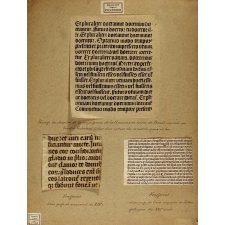 Exemples d'écriture manuscrite et d'écritures imprimées. 