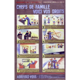 Chefs de famille voici vos droits.
