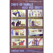 Chefs de famille voici vos droits.