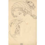 Portrait de femme. 