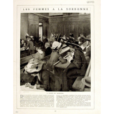 Les femmes à la Sorbonne. La journée des bachelières.