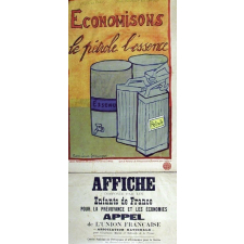 Economisons le pétrole l'essence.