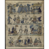Scènes de camp, sous Louis XV.