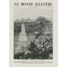 Première de couverture du Monde illustré du 16 juillet 1921 : inauguration du monument du Génie latin. 