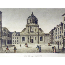 Vue de la Sorbonne. Vue de Paris.