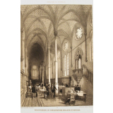 Bibliothèque du Conservatoire des Arts et Métiers (Ancien Réfectoire de l'Abbaye St Martin des Champs).