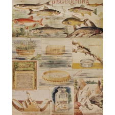 Tableau mural. Piscicultura.