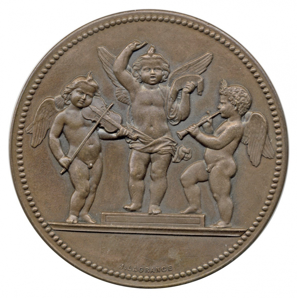 Médaille de prix de Piano du Cours de Madame Morot. 