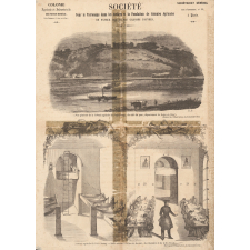 Colonie agricole et industrielle de Petit-Bourg. Société pour le Patronage dans les Ateliers et la Fondation de Colonie agricole en faveur des jeunes garçons pauvres. Vue générale. Salle. Costumes de travail. Costumes de dimanche.