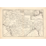 Carte de la Partie Supérieure de l'Inde en deçà du Gange. 