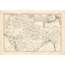 Carte de la Partie Supérieure de l'Inde en deçà du Gange. 