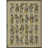 Alphabet comique. Imagerie d'Epinal, N°329.