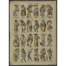 Alphabet comique. Imagerie d'Epinal, N°329.