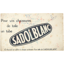 Buvard publicitaire. Sadolblanc.