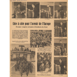 Côte à côte pour l'avenir de l'Europe. Premier congrès européen d'étudiants du front.