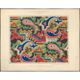 Modèle de tapisserie. 