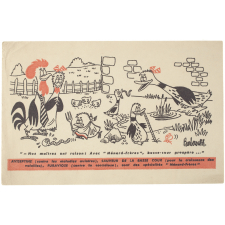 Buvard publicitaire. Ménard-Frères. Volailles. 