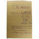 CA philo Réunion lundi 24 fev. 17h Censier.