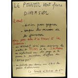 Le Pouvoir veut faire diversion.