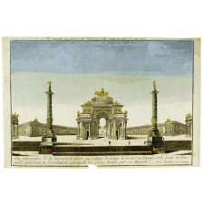 Vue de la décoration du Collège de Louis le Grand.