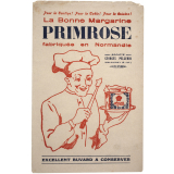 Buvard publicitaire. La bonne margarine Primrose.