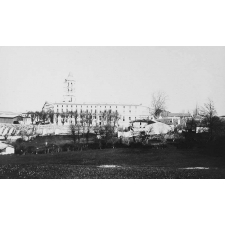 Ecole Normale d'Instituteurs de la Gironde - Les bâtiments côté ouest. 
