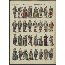 Costumes du temps de Louis XIII.