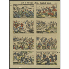 Guerre de 1870 contre la Prusse. Batailles et combats.