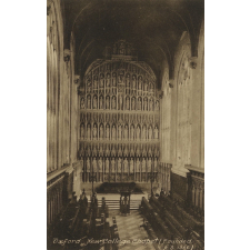 Oxford - New College Chapel (Founded AD 1386).
